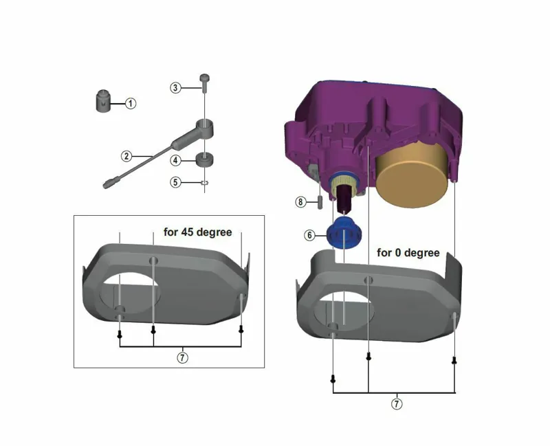 Shimano Steps SM-DUE60-45-A Drive Cover Unit-1